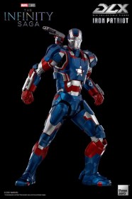 Iron Patriot Infinity Saga DLX 1/12 Action Figure by ThreeZero