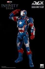 Iron Patriot Infinity Saga DLX 1/12 Action Figure by ThreeZero