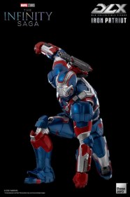 Iron Patriot Infinity Saga DLX 1/12 Action Figure by ThreeZero