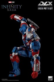 Iron Patriot Infinity Saga DLX 1/12 Action Figure by ThreeZero