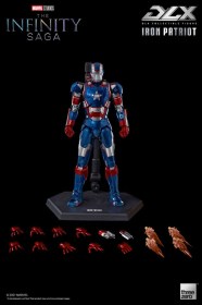 Iron Patriot Infinity Saga DLX 1/12 Action Figure by ThreeZero