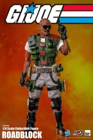 Roadblock G.I. Joe FigZero 1/6 Action Figure by ThreeZero