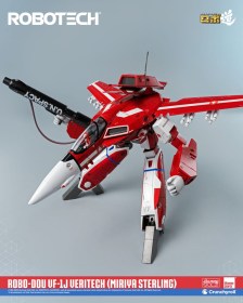 ROBO-DOU VF-1J Veritech (Miriya Sterling) Robotech Action Figure by ThreeZero