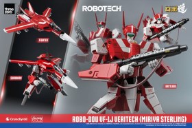 ROBO-DOU VF-1J Veritech (Miriya Sterling) Robotech Action Figure by ThreeZero
