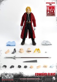 Alphonse & Edward Elric Twin Pack Fullmetal Alchemist: Brotherhood 1/6 Action Figures by ThreeZero
