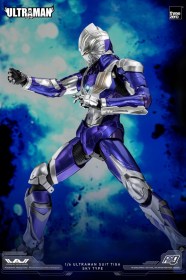 Ultraman Suit Tiga Sky Type Ultraman FigZero 1/6 Action Figure by ThreeZero