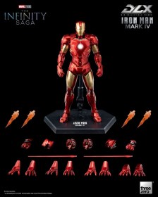 Iron Man Mark 4 Infinity Saga DLX 1/12 Action Figure by ThreeZero
