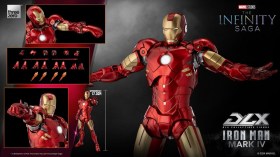 Iron Man Mark 4 Infinity Saga DLX 1/12 Action Figure by ThreeZero