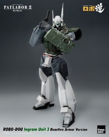 Ingram Unit 3 Reactive Armor Version Patlabor 2 The Movie Robo-Dou Action Figure by ThreeZero