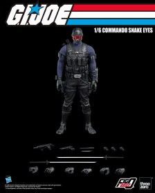 Commando Snake Eyes G.I. Joe FigZero 1/6 Action Figure by ThreeZero