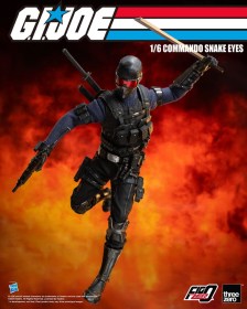 Commando Snake Eyes G.I. Joe FigZero 1/6 Action Figure by ThreeZero