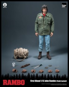 John Rambo (Field Jacket) Rambo First Blood 1/6 Action Figure by ThreeZero