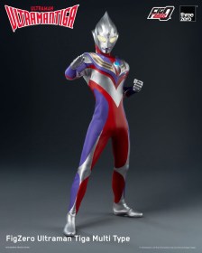 Ultraman Tiga Multi Type Ultraman Tiga FigZero 1/6 Action Figure by Threezero