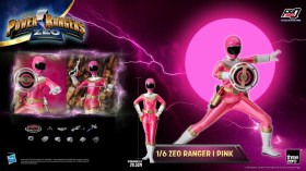 Ranger I Pink Power Rangers Zeo FigZero 1/6 Action Figure by ThreeZero