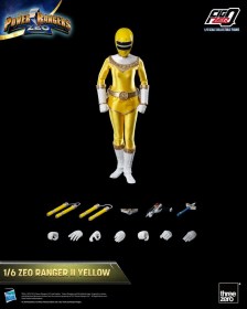 Ranger II Yellow Power Rangers Zeo FigZero 1/6 Action Figure by ThreeZero