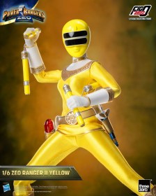 Ranger II Yellow Power Rangers Zeo FigZero 1/6 Action Figure by ThreeZero