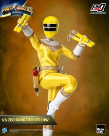 Ranger II Yellow Power Rangers Zeo FigZero 1/6 Action Figure by ThreeZero