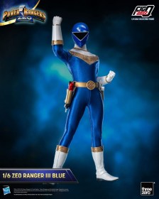 Ranger III Blue Power Rangers Zeo FigZero 1/6 Action Figure by ThreeZero