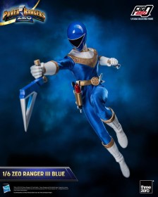 Ranger III Blue Power Rangers Zeo FigZero 1/6 Action Figure by ThreeZero