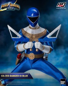 Ranger III Blue Power Rangers Zeo FigZero 1/6 Action Figure by ThreeZero