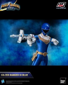 Ranger III Blue Power Rangers Zeo FigZero 1/6 Action Figure by ThreeZero