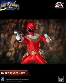 Ranger V Red Power Rangers Zeo FigZero 1/6 Action Figure by ThreeZero