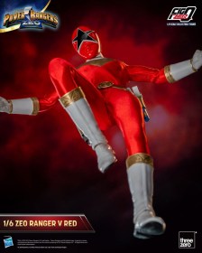 Ranger V Red Power Rangers Zeo FigZero 1/6 Action Figure by ThreeZero
