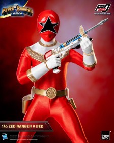 Ranger V Red Power Rangers Zeo FigZero 1/6 Action Figure by ThreeZero