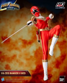 Ranger V Red Power Rangers Zeo FigZero 1/6 Action Figure by ThreeZero