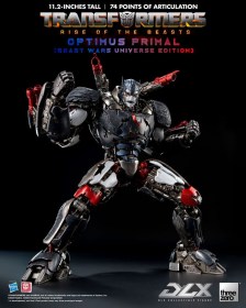 Optimus Primal (Beast Wars Universe Edition) Transformers Rise of the Beasts DLX Action Figure by ThreeZero