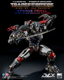 Optimus Primal (Beast Wars Universe Edition) Transformers Rise of the Beasts DLX Action Figure by ThreeZero