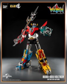 Voltron Retro Toy Edition Voltron Defender of the Universe Robo-Dou Action Figure by ThreeZero