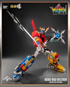 Voltron Retro Toy Edition Voltron Defender of the Universe Robo-Dou Action Figure by ThreeZero
