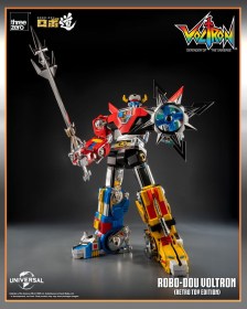 Voltron Retro Toy Edition Voltron Defender of the Universe Robo-Dou Action Figure by ThreeZero