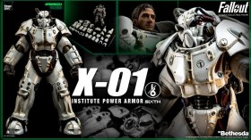X-01 Institute Power Armor Fallout FigZero 1/6 Action Figure by ThreeZero