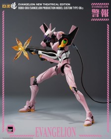 Evangelion Production Model Custom Type-08a (Evangelion: New Theatrical Edition) Rebuild of Evangelion Robo-Dou Action Figure by ThreeZero