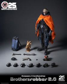 Brothers Robber 2.0 Brothersfree 1/6 Action Figure by ThreeZero