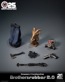 Brothers Robber 2.0 Brothersfree 1/6 Action Figure by ThreeZero