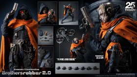 Brothers Robber 2.0 Brothersfree 1/6 Action Figure by ThreeZero