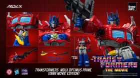 Optimus Prime (1986 Movie Edition) Transformers MDLX Action Figure by ThreeZero