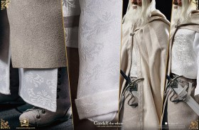 Gandalf the White Lord of the Rings The Crown Series 1/6 Action Figure by Asmus Collectible Toys