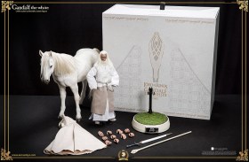 Gandalf the White Lord of the Rings The Crown Series 1/6 Action Figure by Asmus Collectible Toys