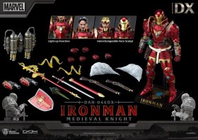 Medieval Knight Iron Man Deluxe Version Marvel Dynamic Action Heroes 1/9 Action Figure by Beast Kingdom