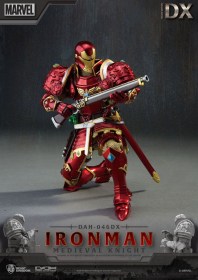 Medieval Knight Iron Man Deluxe Version Marvel Dynamic Action Heroes 1/9 Action Figure by Beast Kingdom