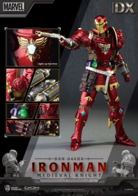 Medieval Knight Iron Man Deluxe Version Marvel Dynamic Action Heroes 1/9 Action Figure by Beast Kingdom