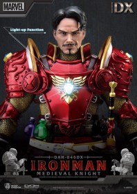 Medieval Knight Iron Man Deluxe Version Marvel Dynamic Action Heroes 1/9 Action Figure by Beast Kingdom