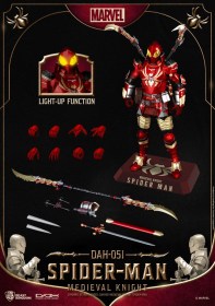 Medieval Knight Spider Man Marvel Dynamic 8ction Heroes 1/9 Action Figure by Beast Kingdom Toys