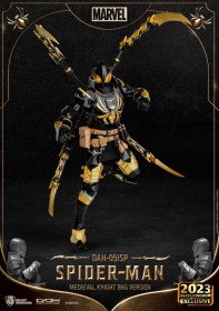 Medieval Knight Spider-Man B&G Version Marvel Dynamic 8ction Heroes 1/9 Action Figure by Beast Kingdom Toys