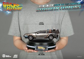 DeLorean Deluxe Version Back to the Future Egg Attack Floating Statue by Beast Kingdom Toys