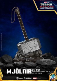Mjolnir Thor Love and Thunder Life-Size Statue by Beast Kingdom Toys